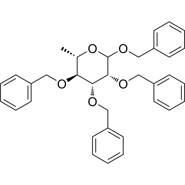 Benzyl 2,3,4-tri-O-benzyl-L-rhamnopyranose 353754-90-2